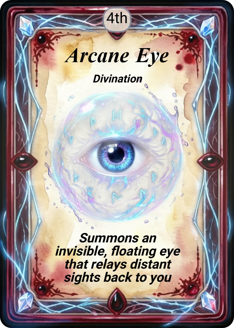 Arcane Eye front