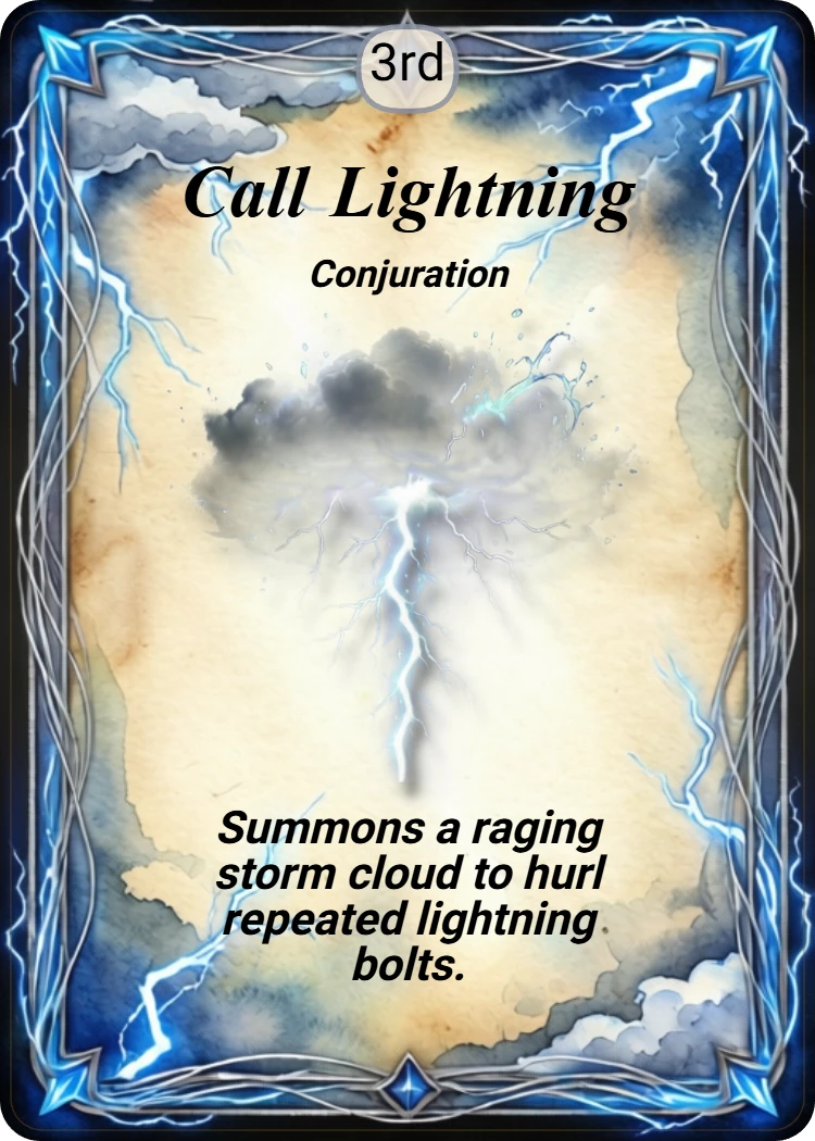 Call Lightning front