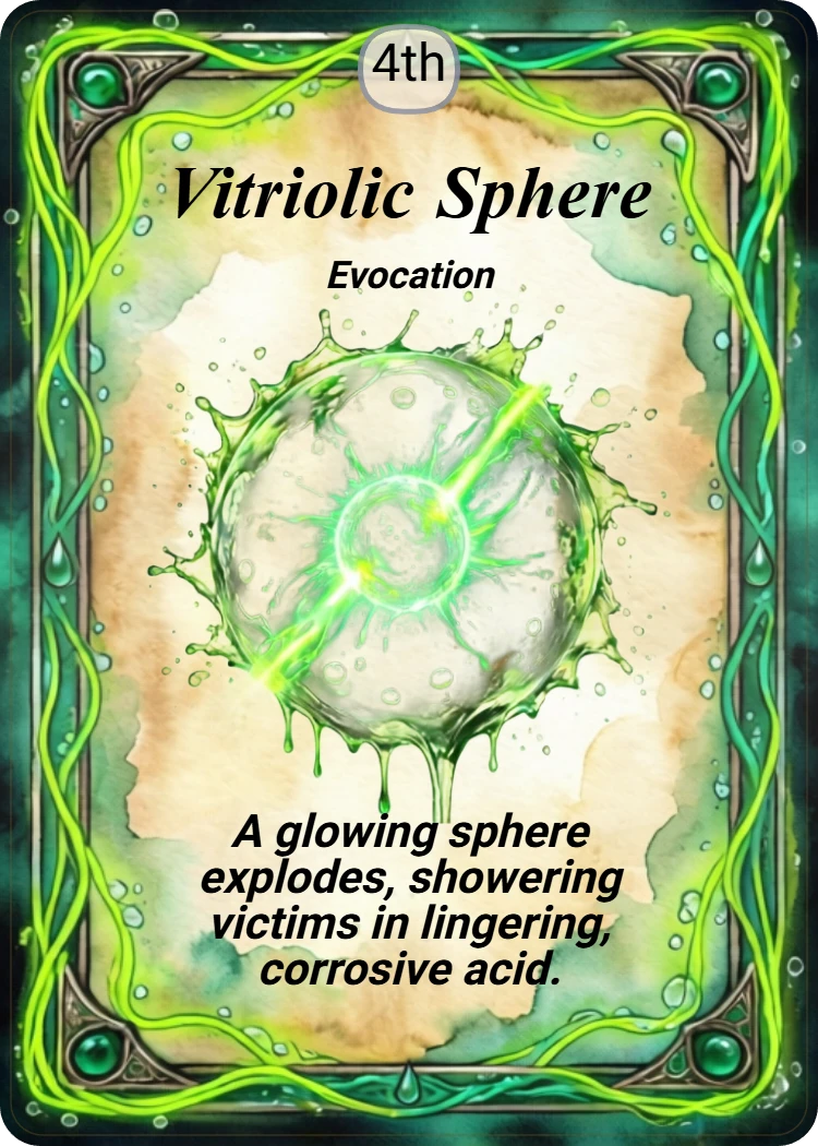 Vitriolic Sphere