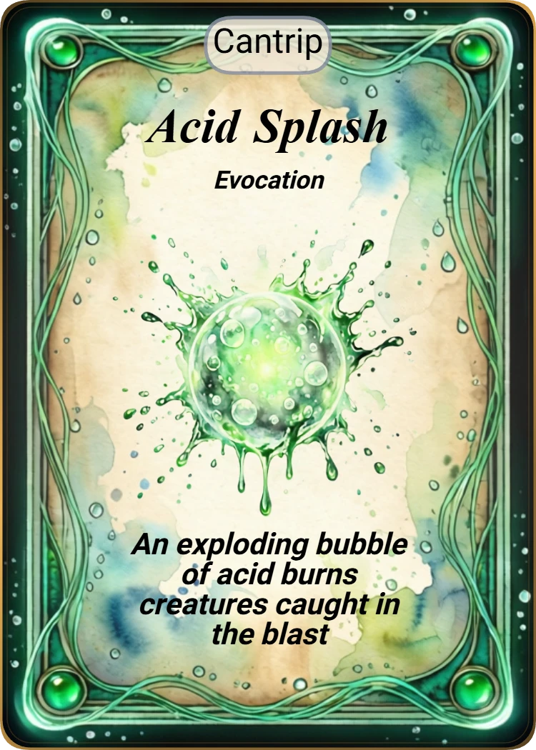 Acid Splash