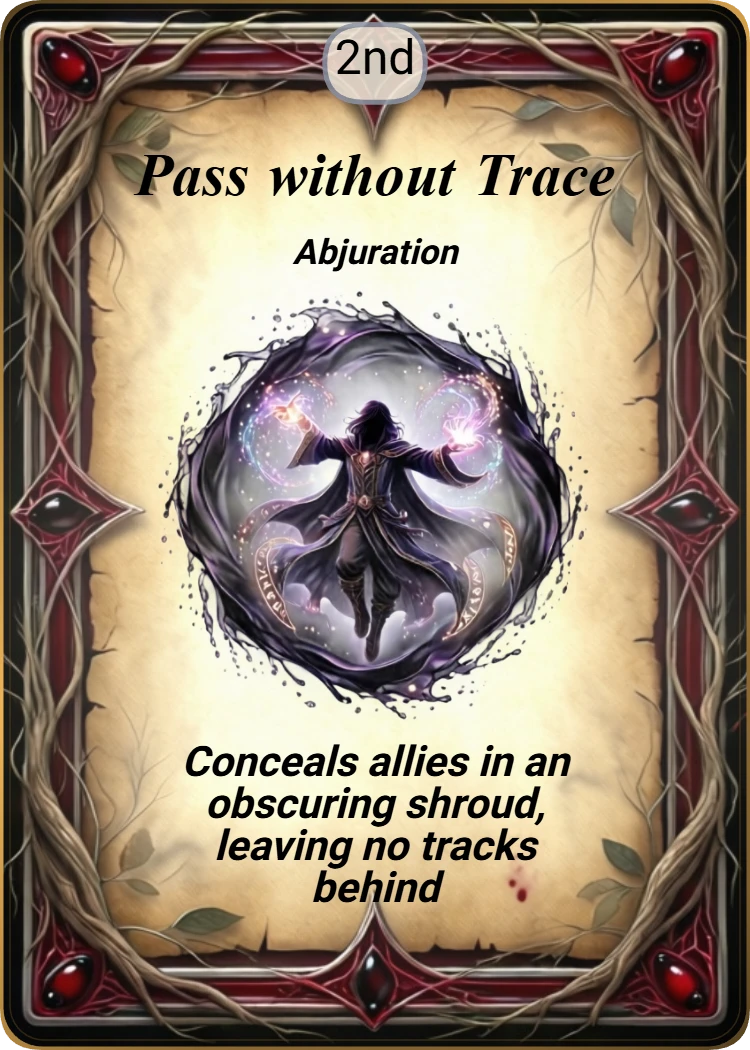 Pass without Trace front