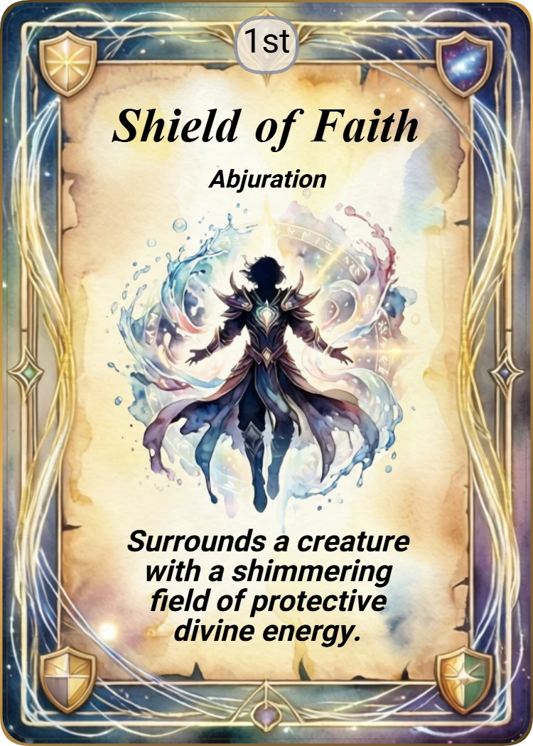 Shield of Faith front