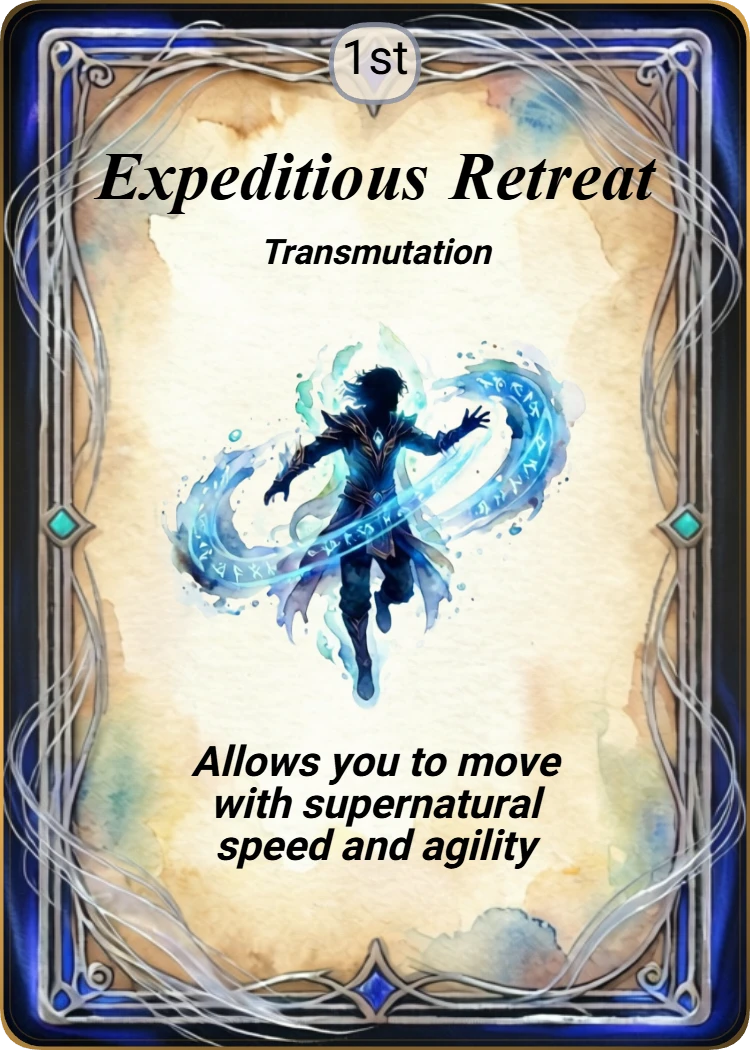 Expeditious Retreat front