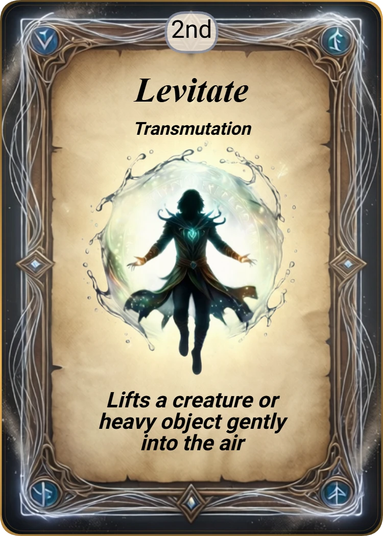 Levitate front