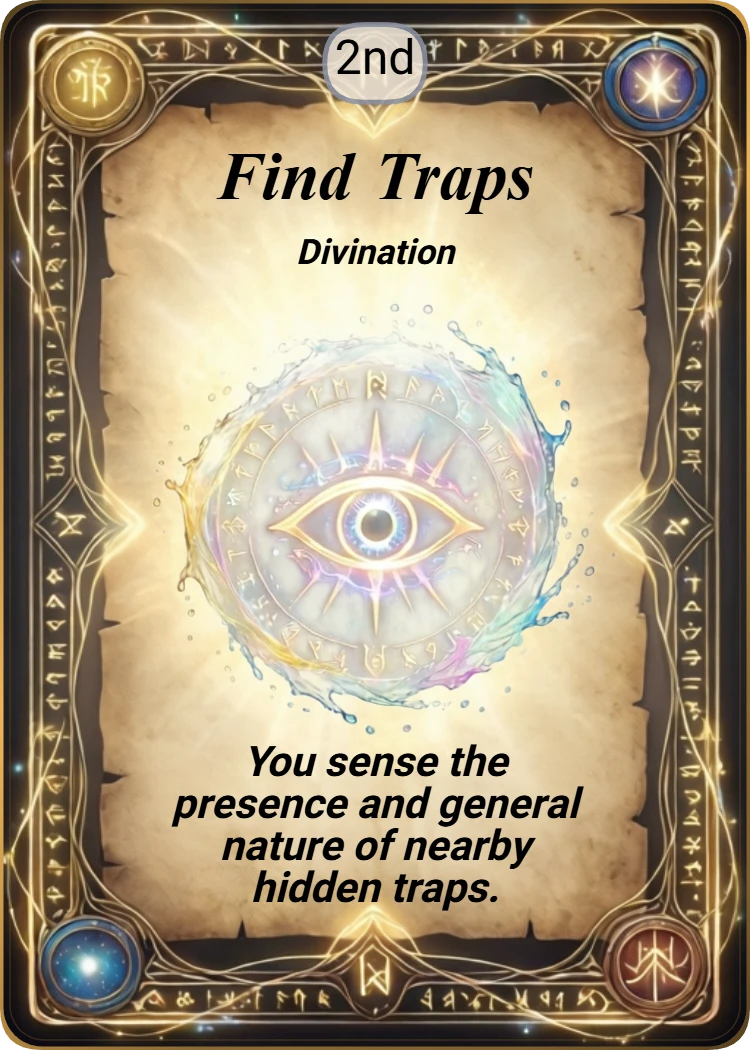 Find Traps front