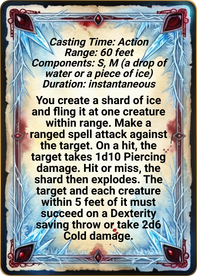 Ice Knife back