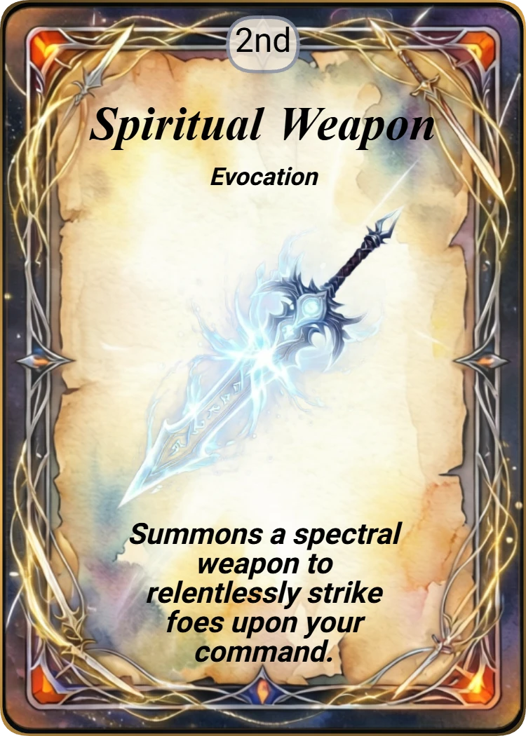 Spiritual Weapon front