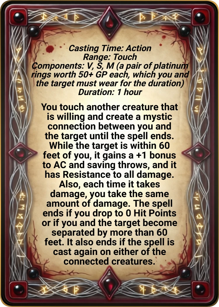 Warding Bond back