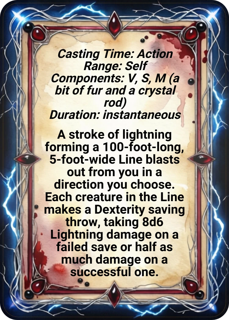 Lightning Bolt back