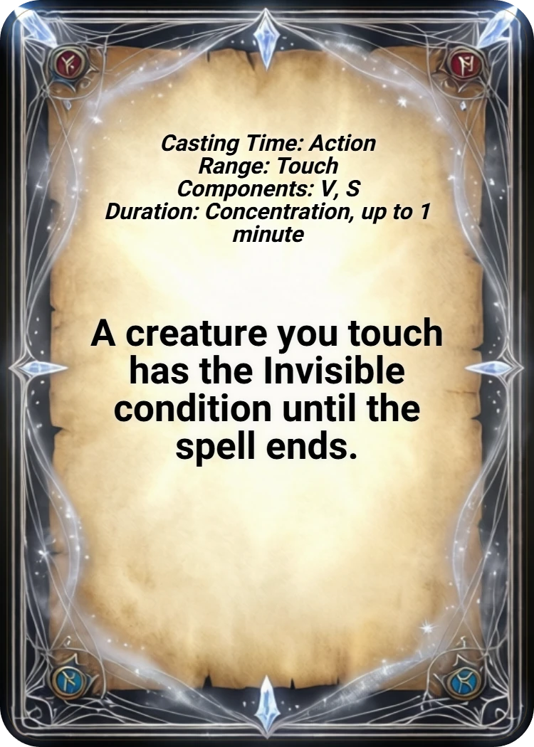 Greater Invisibility back