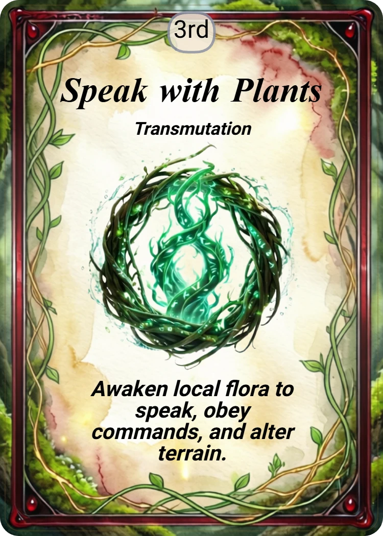 Speak with Plants