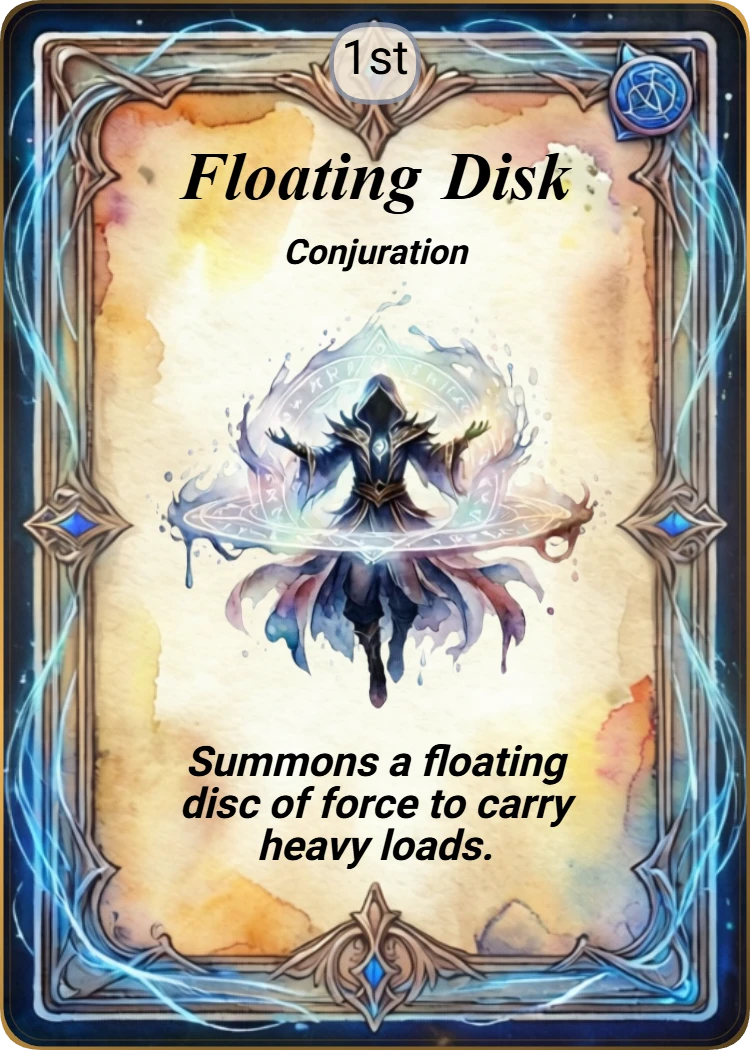 Floating Disk front