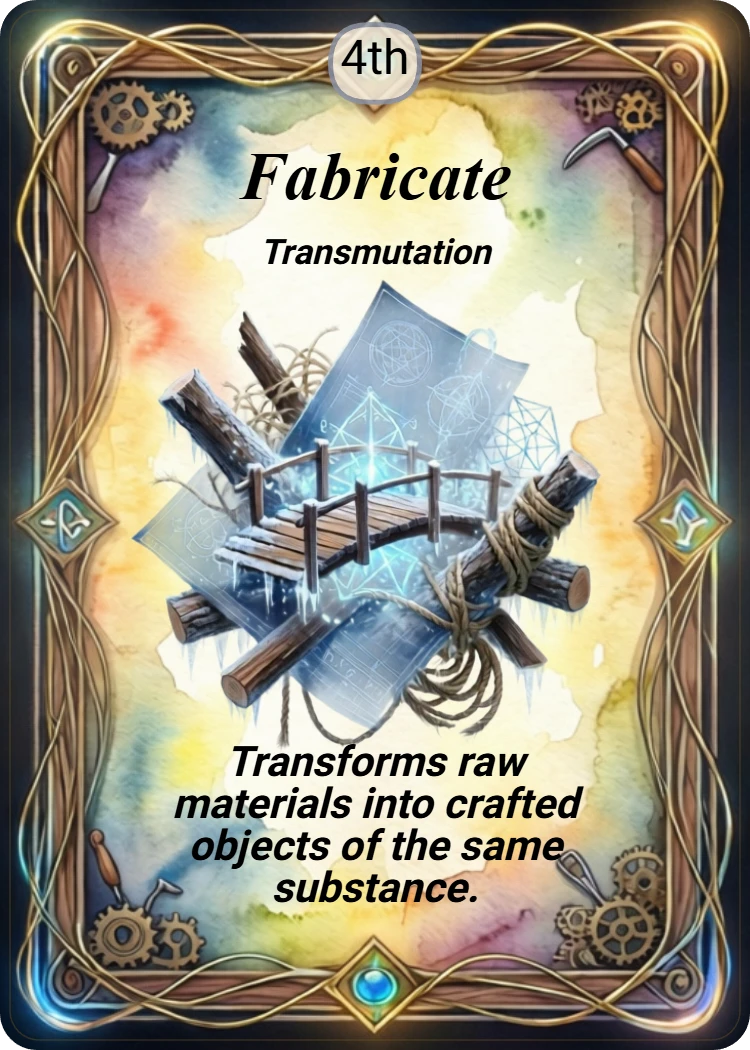 Fabricate