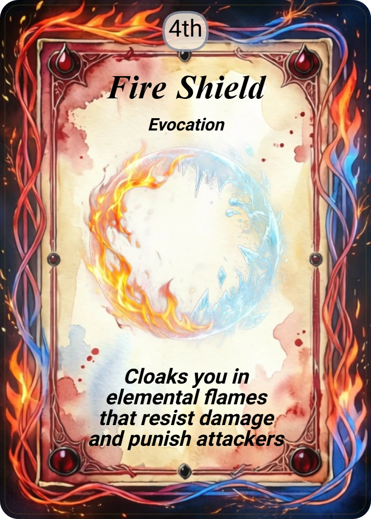 Fire Shield front