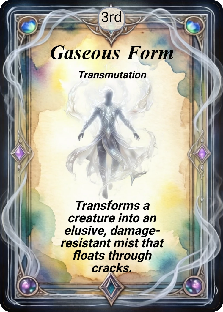 Gaseous Form