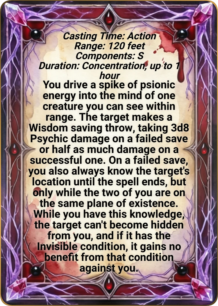 Mind Spike back