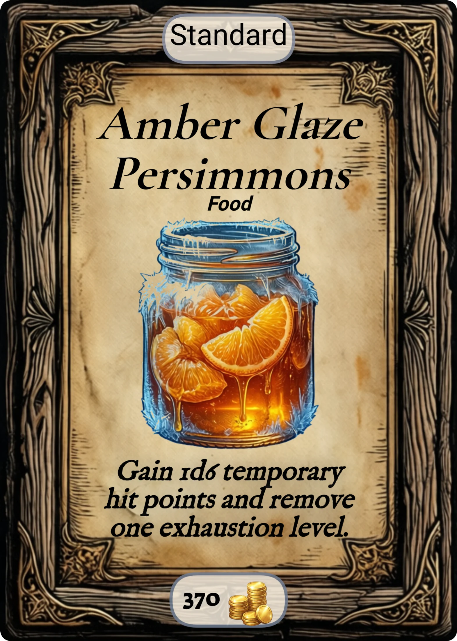 Amber Glaze Persimmons front