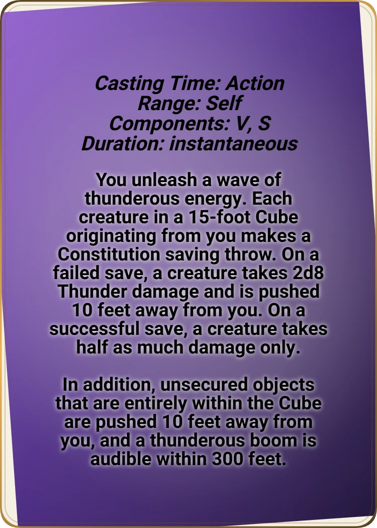 Thunderwave back