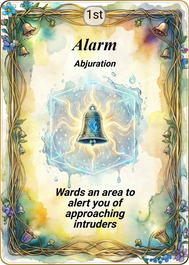 Alarm front