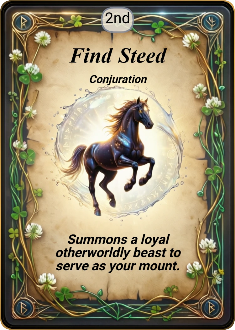 Find Steed front