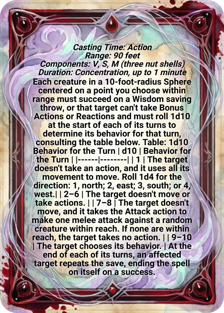 Confusion back