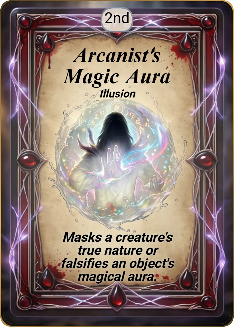 Arcanist's Magic Aura front