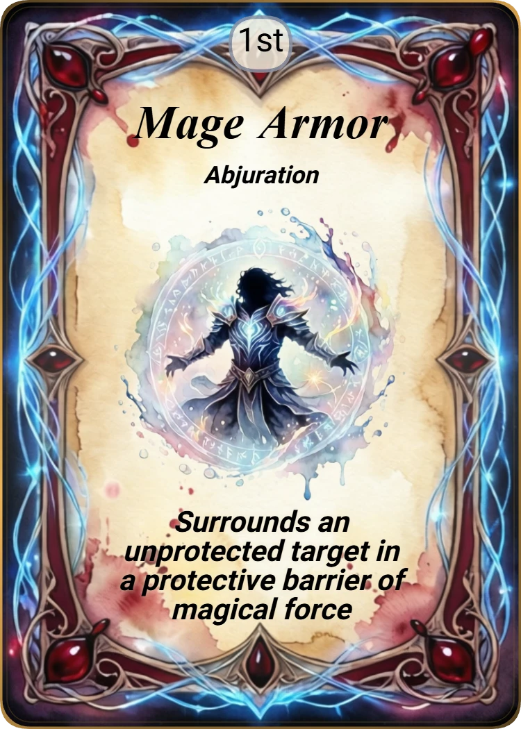 Mage Armor front