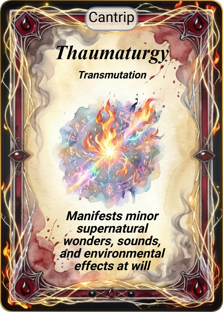Thaumaturgy