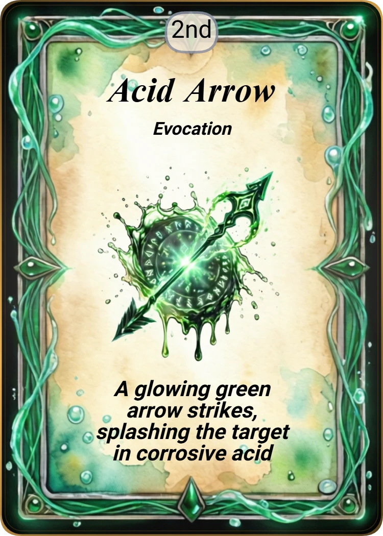 Acid Arrow front