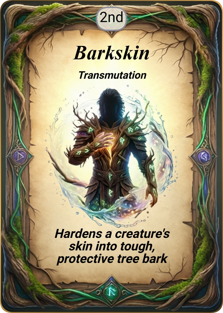Barkskin front