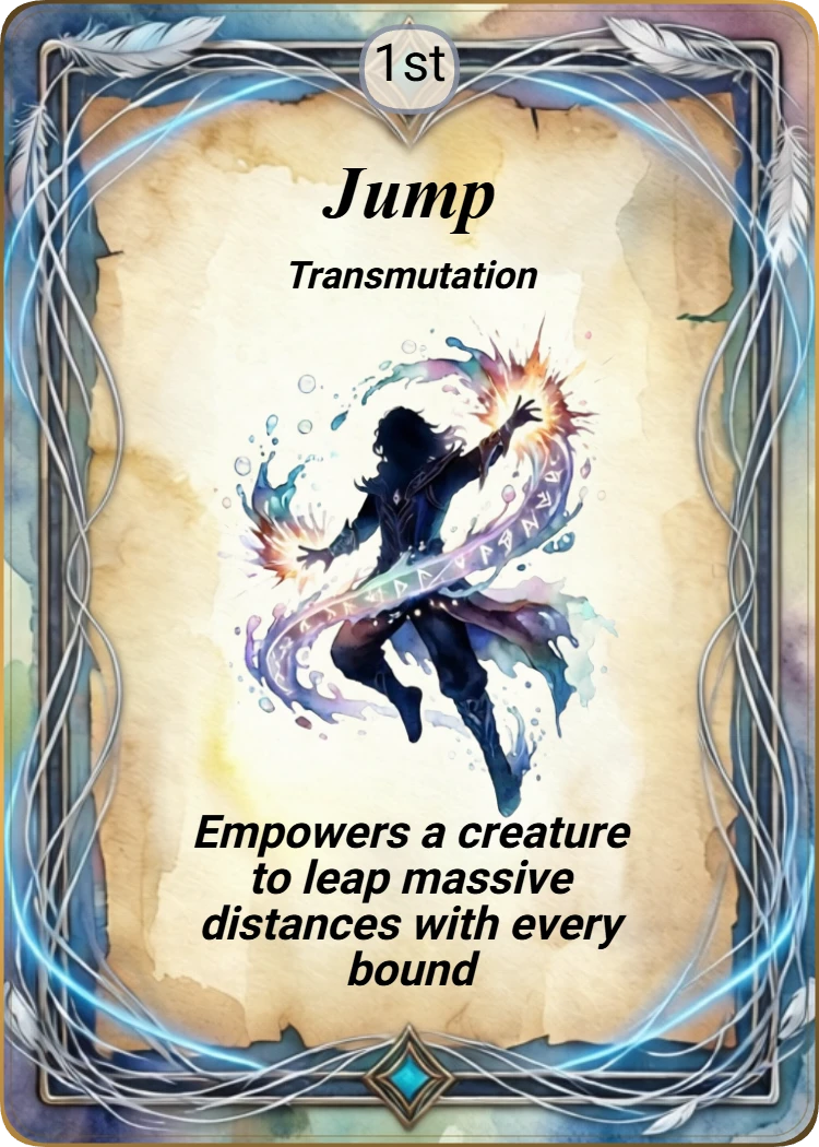 Jump front
