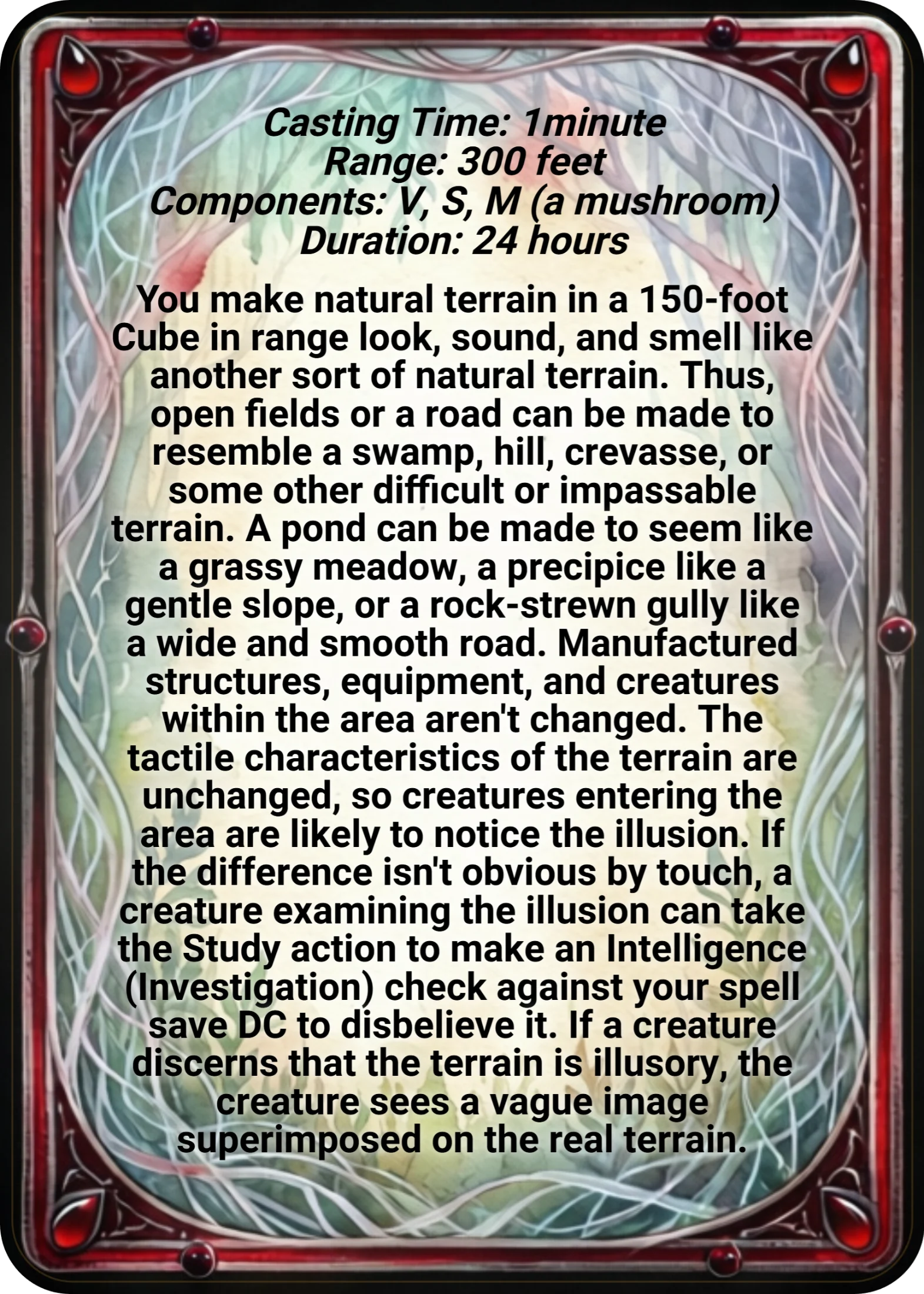 Hallucinatory Terrain back
