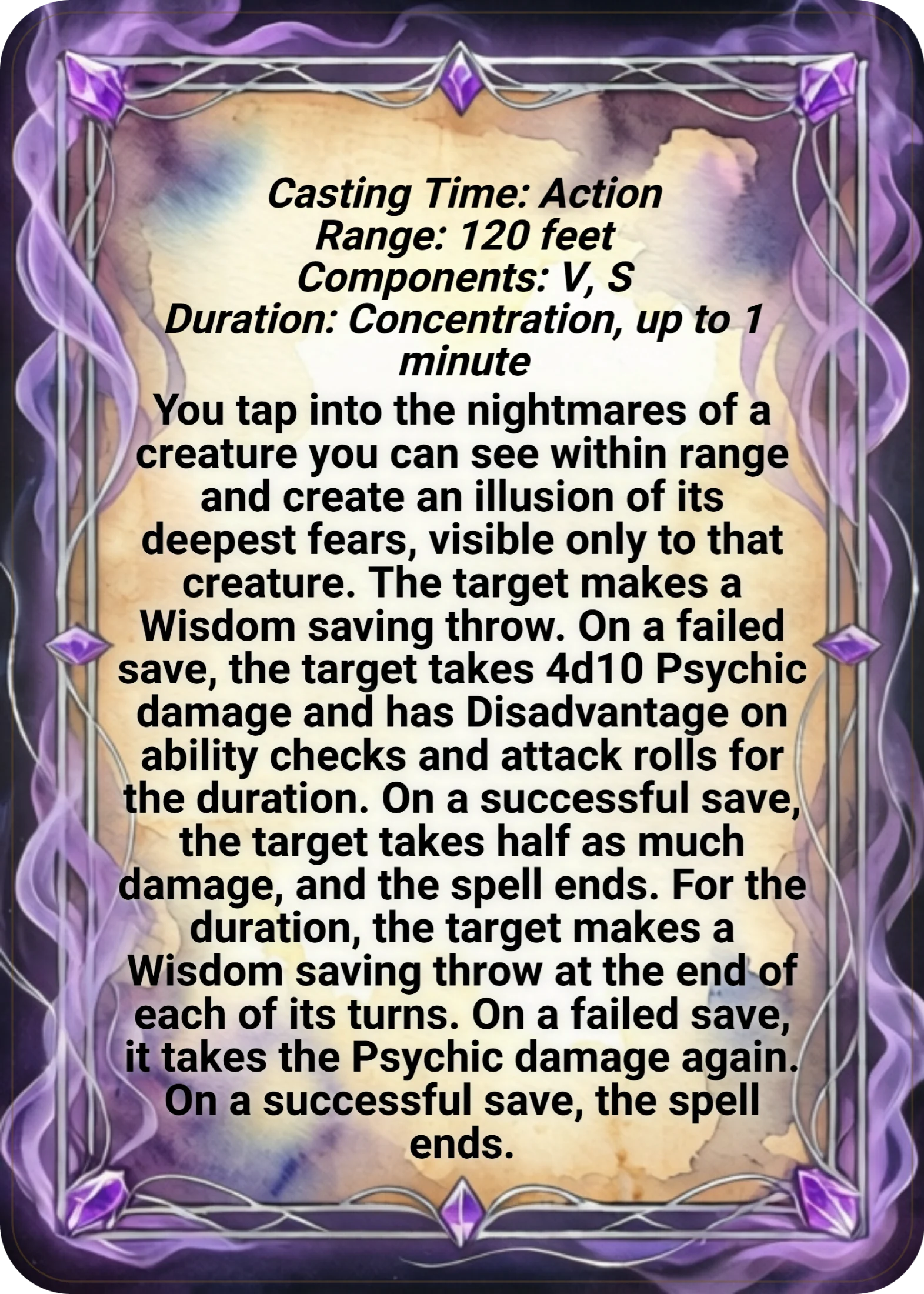 Phantasmal Killer back