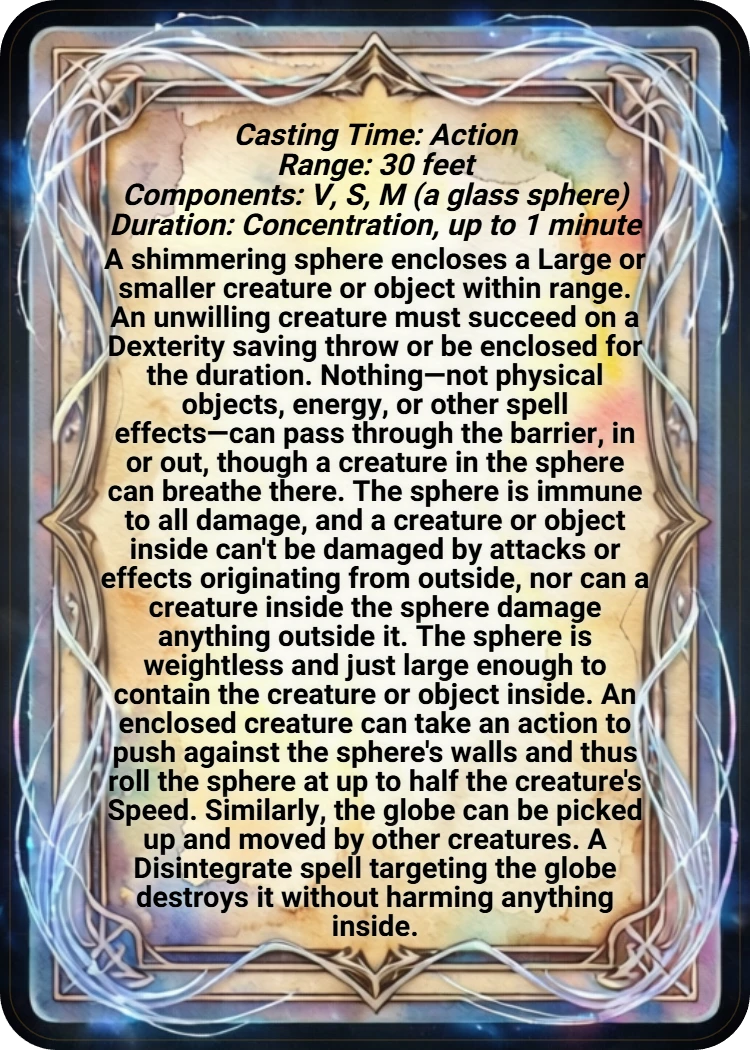 Resilient Sphere back