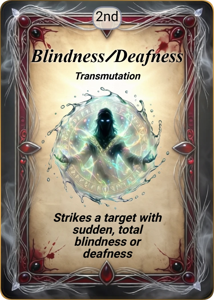 Blindness/Deafness front