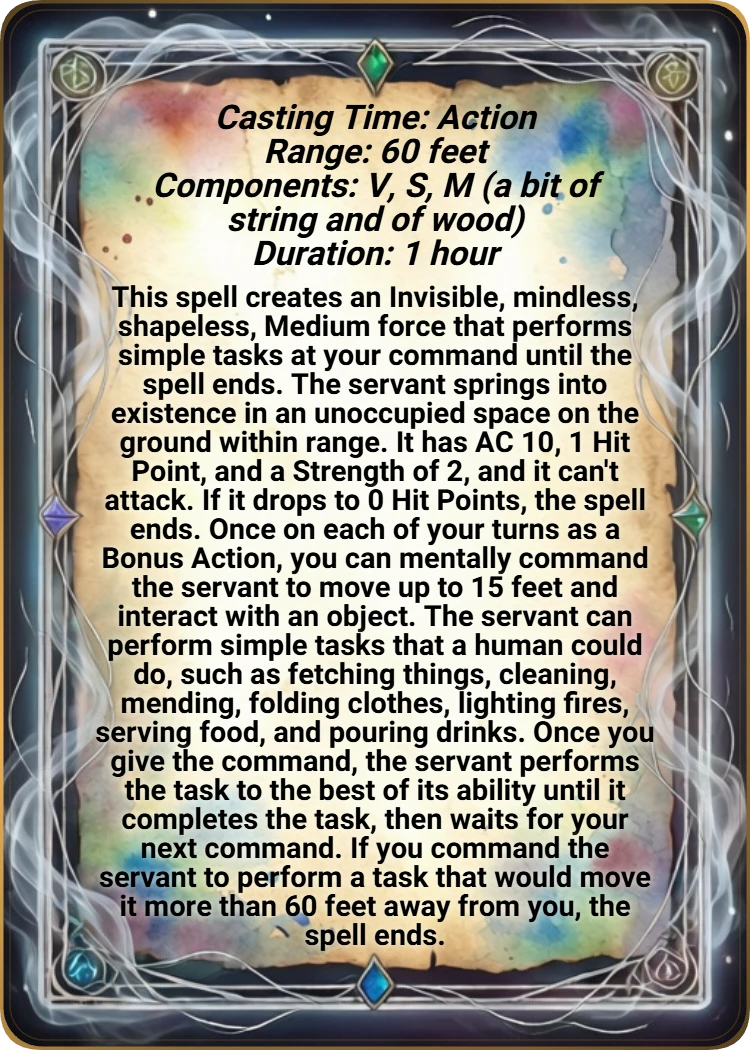 Unseen Servant back