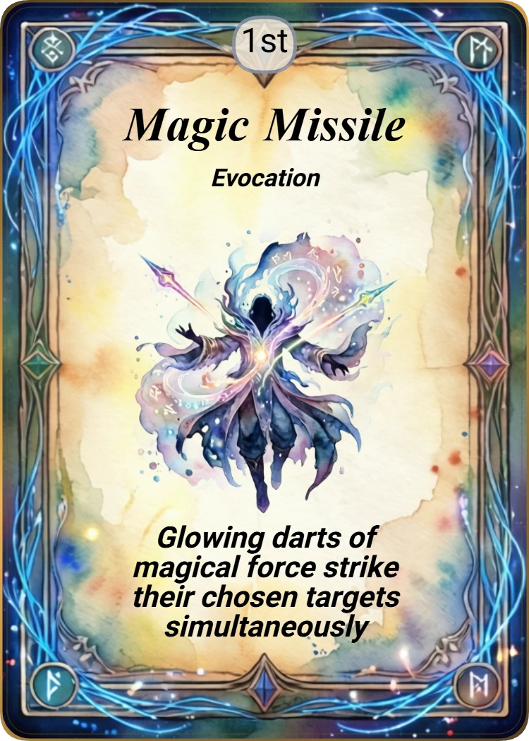 Magic Missile front