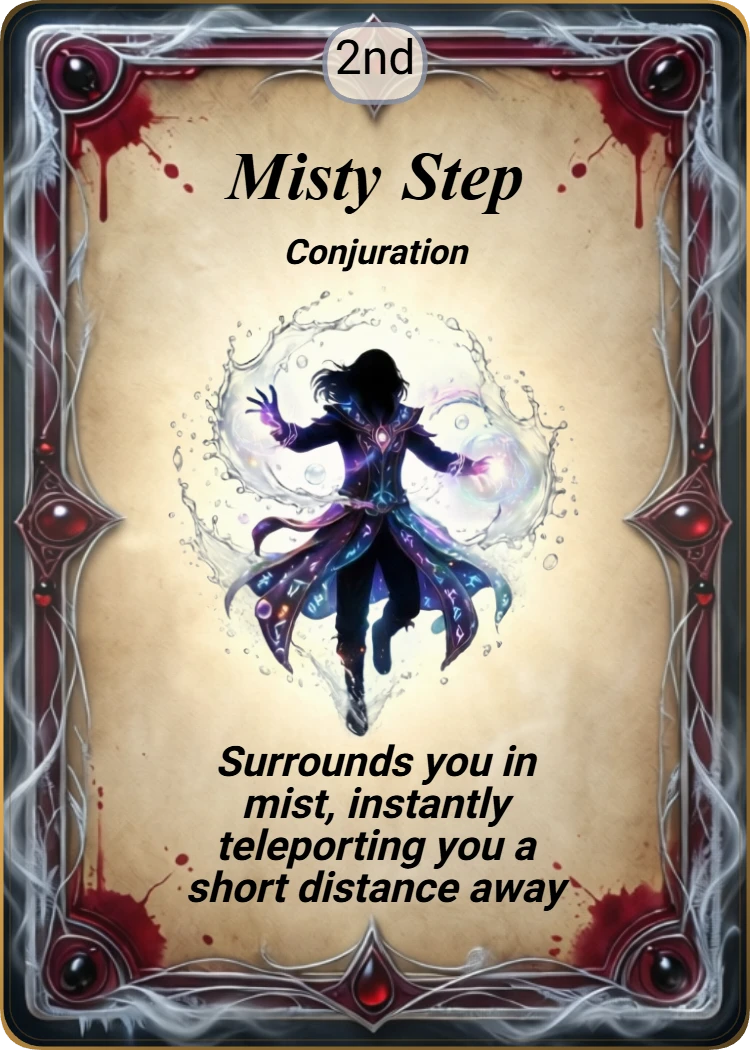 Misty Step front