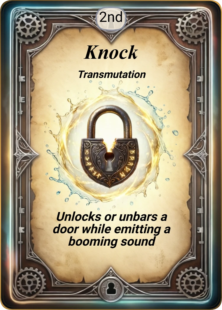 Knock front