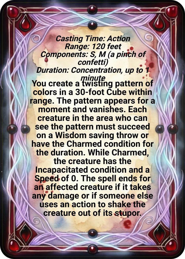 Hypnotic Pattern back