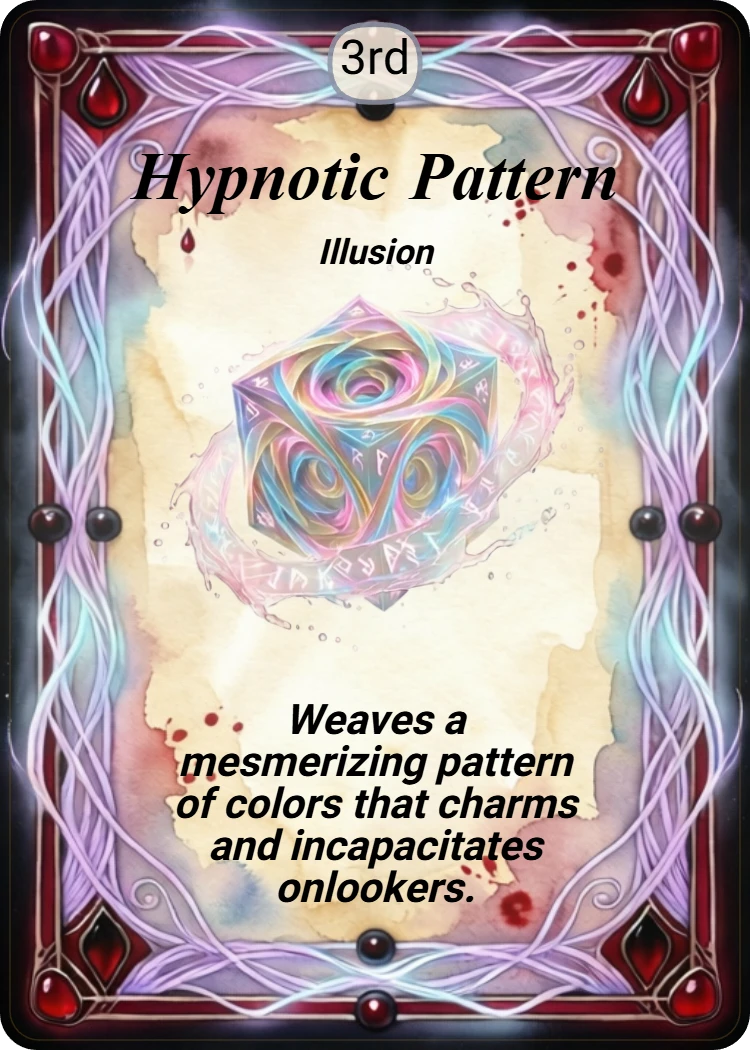 Hypnotic Pattern front