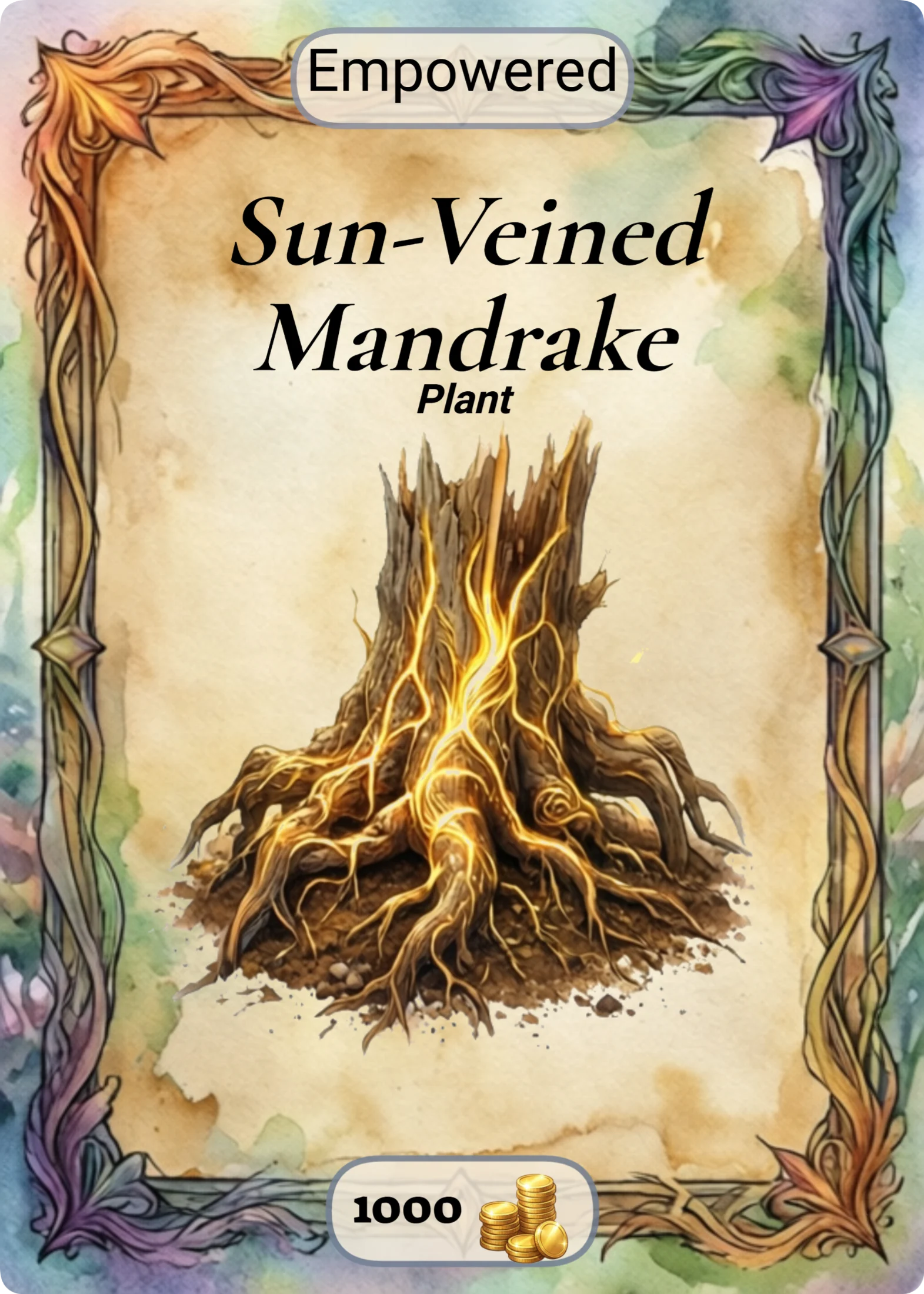 Sun-Veined Mandrake front
