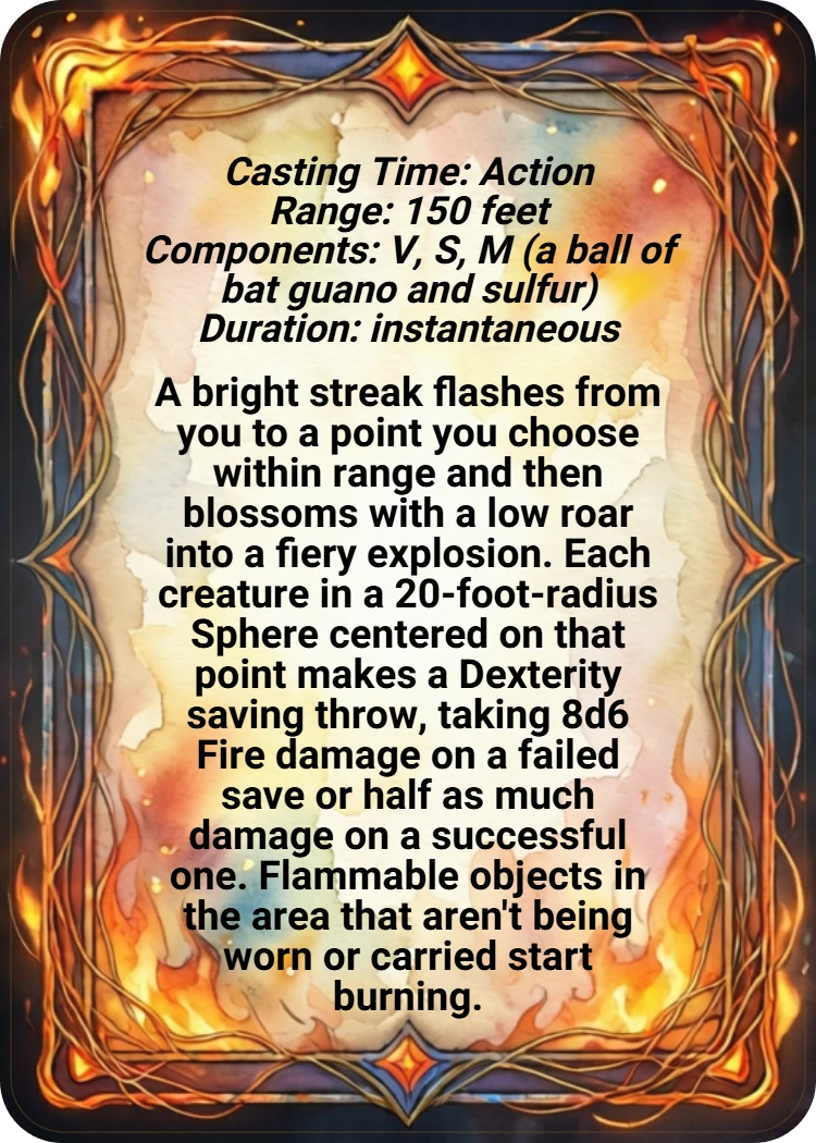 Fireball back