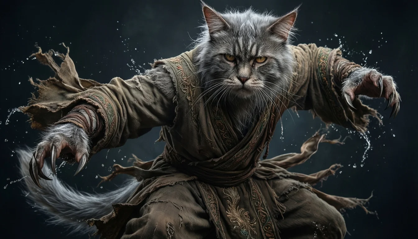 Grandmaster Whisker-Claw (Stat Block) back
