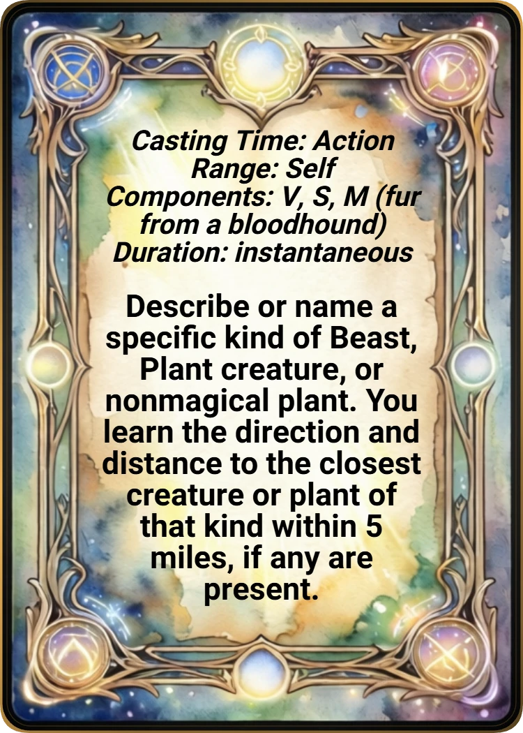 Locate Animals or Plants back