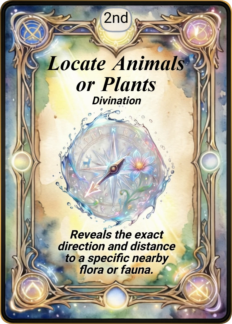 Locate Animals or Plants front