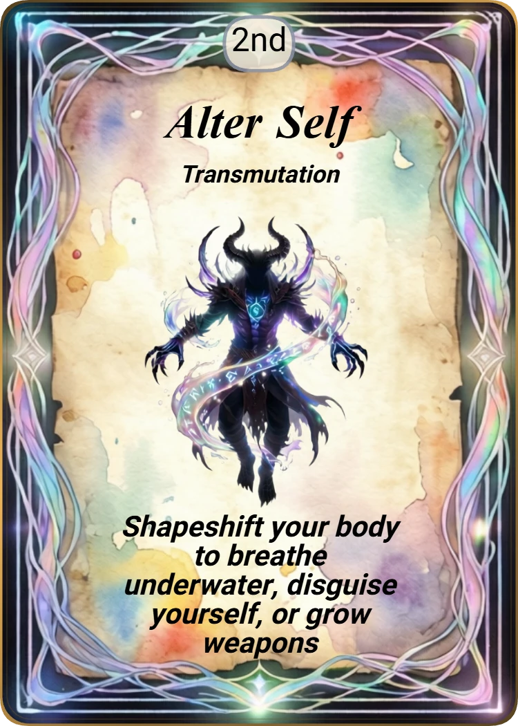 Alter Self front