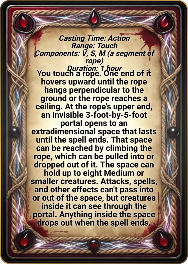 Rope Trick back